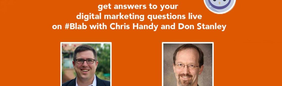 Digital Marketing Advice #PickOurBrains Show with @HandyThinks @3RhinoMedia