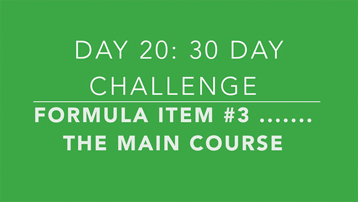 Day 20: The Main Course, 3rd Ingredient for Your Short Form Videos Day 20: The Main Course, 3rd Ingredient for Your Short Form Videos