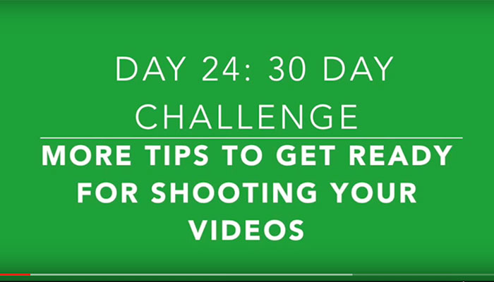 Day 24: How to Use Your Physiology to Create Great Videos and Connect with the Right Customers Day 24: How to Use Your Physiology to Create Great Videos and Connect with the Right Customers